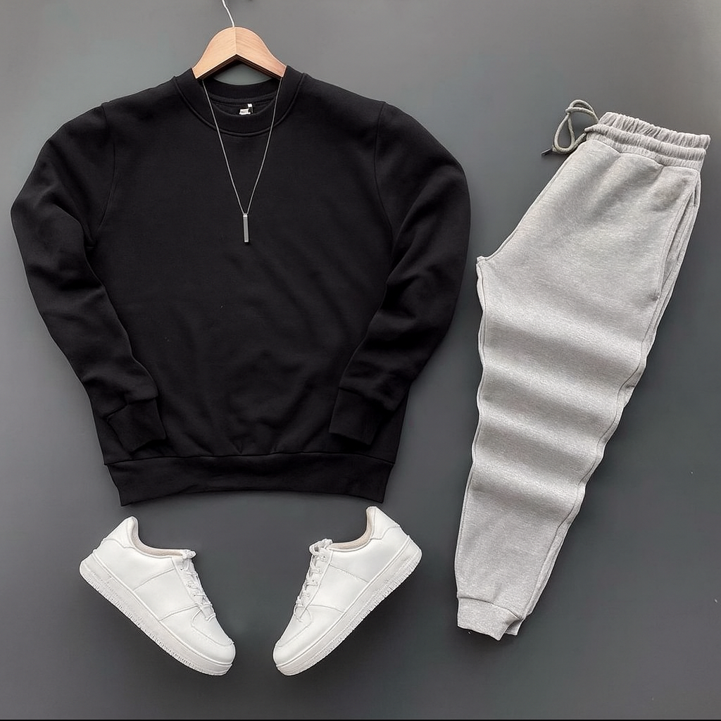 Winter Vogue™ Sweatshirt Black