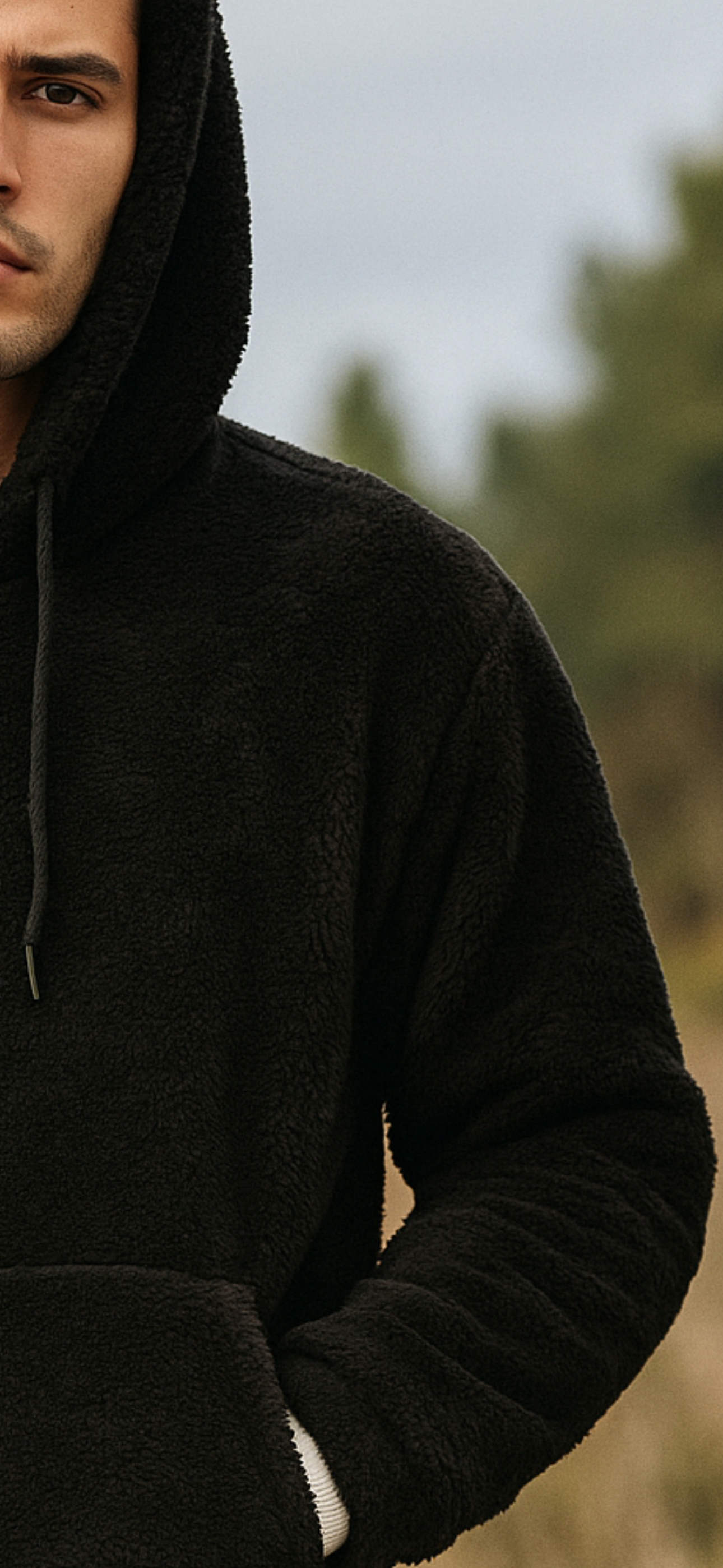 WV Black Cozy hoodie