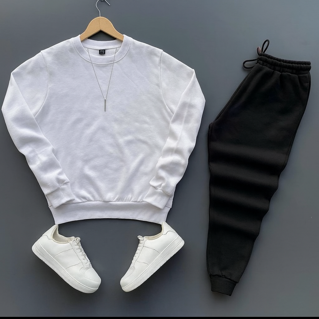 WV Sweatshirt Ceramic White