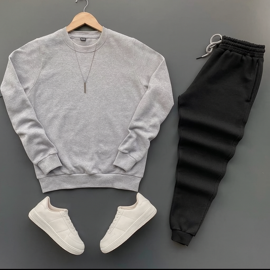 Winter Vogue™ Premium Crewneck Sweatshirt – Ash Gray