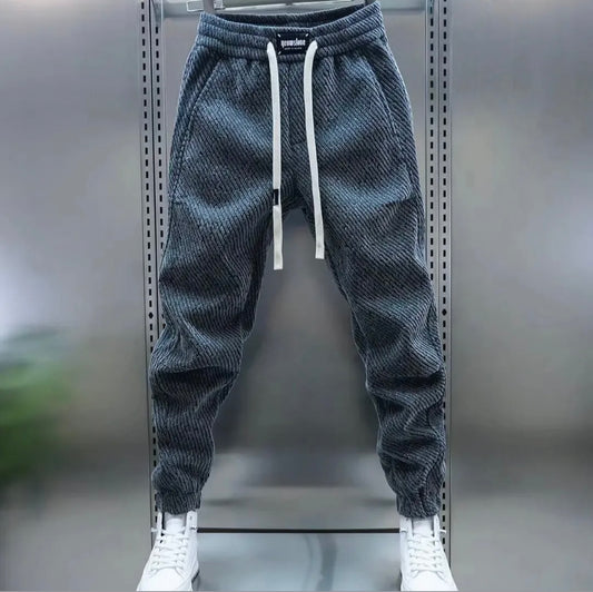 Winter Vogue™ Essential Fleece Joggers – Charcoal Gray