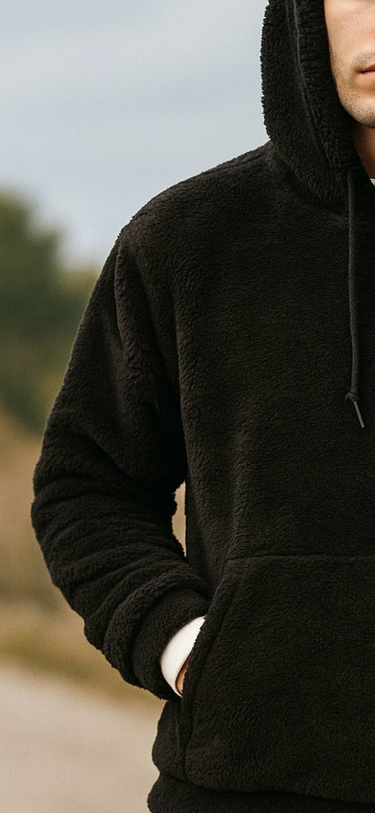 WV Black Cozy hoodie