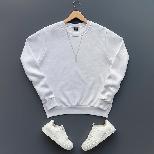 WV Sweatshirt Ceramic White