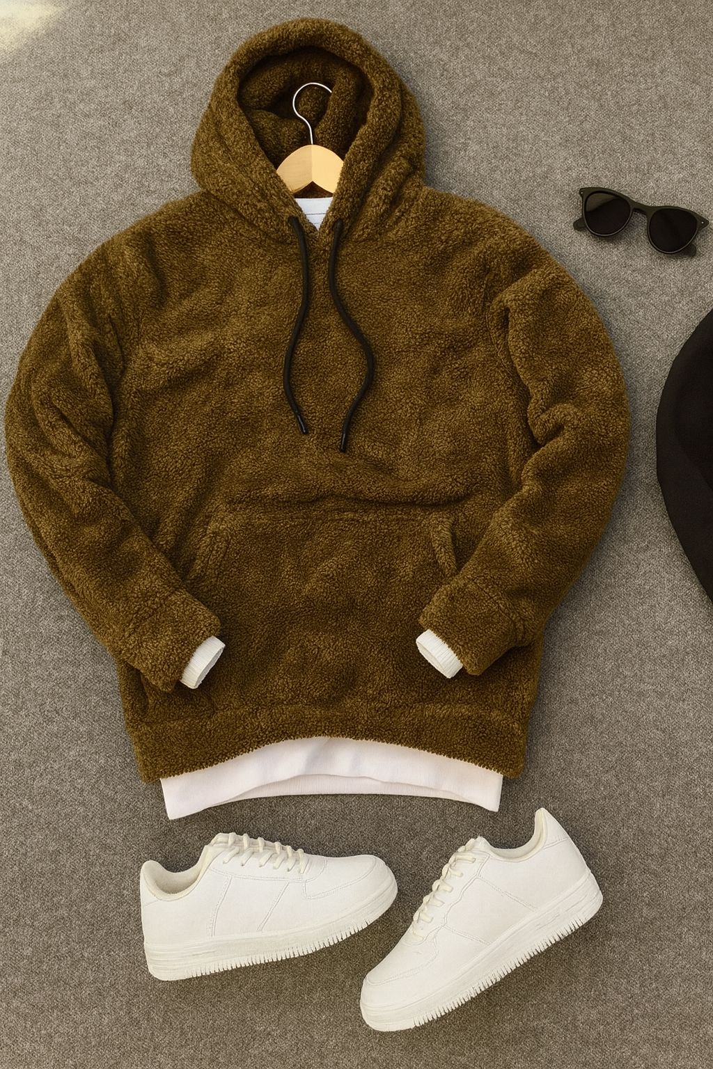 WV Brown Bear Hoodie