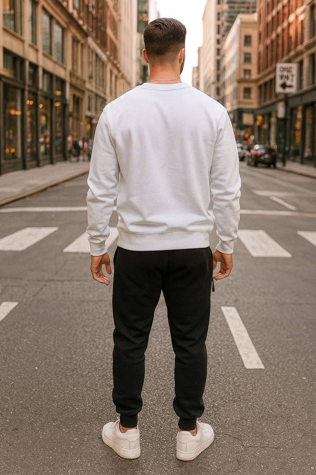 WV Sweatshirt Ceramic White